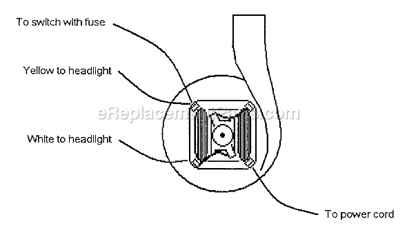 Page B Diagram and Parts List for 085540  Dirt Devil Upright Vacuum